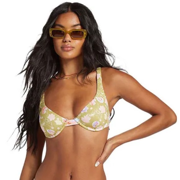 Billabong Other - Billabong Feelin Peaceful Ruby Underwire Bikini Top Size Medium 10